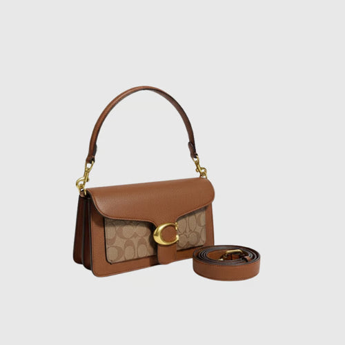 Coach - Sac épaule en toile exclusive